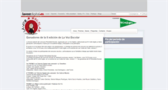 Desktop Screenshot of lavozescolar.lavozdigital.es